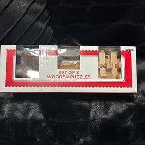 Wooden Puzzle Set